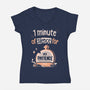 RIP Patience-womens v-neck tee-Mushita