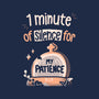 RIP Patience-womens fitted tee-Mushita