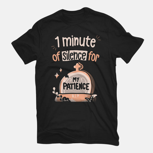 RIP Patience-mens basic tee-Mushita