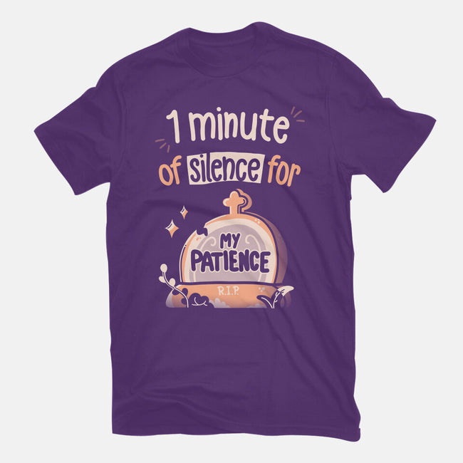 RIP Patience-mens basic tee-Mushita