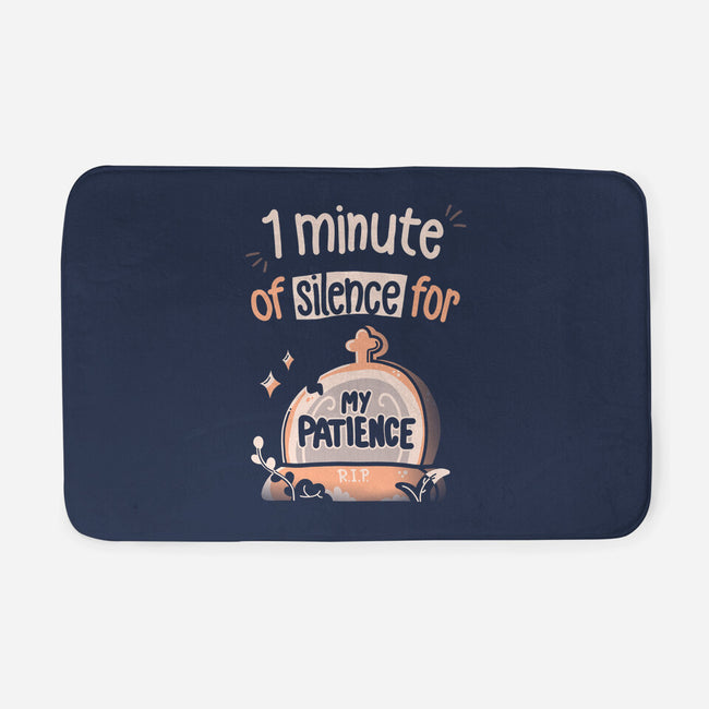 RIP Patience-none memory foam bath mat-Mushita