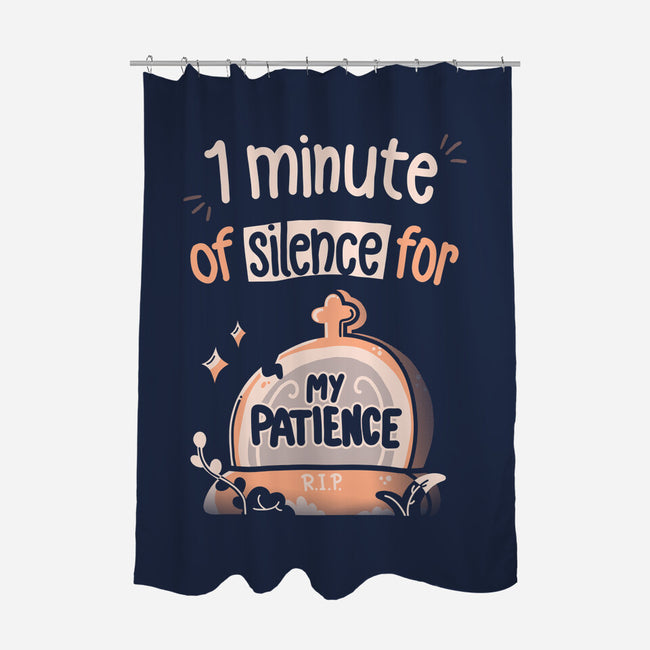 RIP Patience-none polyester shower curtain-Mushita