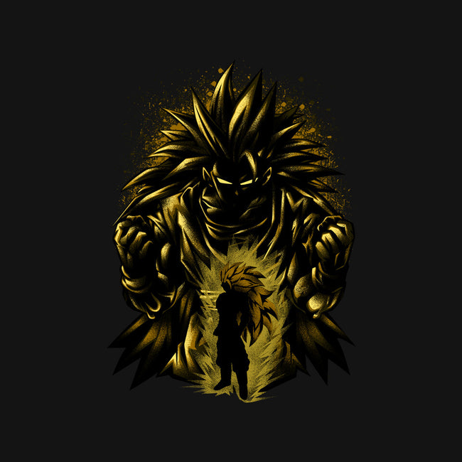 Super SSJ3-none removable cover w insert throw pillow-hypertwenty