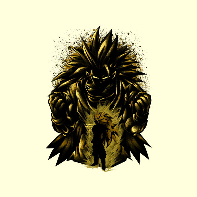 Super SSJ3-none removable cover w insert throw pillow-hypertwenty