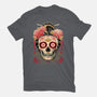 Geisha Calavera-unisex basic tee-NemiMakeit