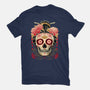 Geisha Calavera-mens basic tee-NemiMakeit