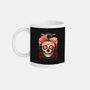 Geisha Calavera-none glossy mug-NemiMakeit