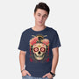 Geisha Calavera-mens basic tee-NemiMakeit