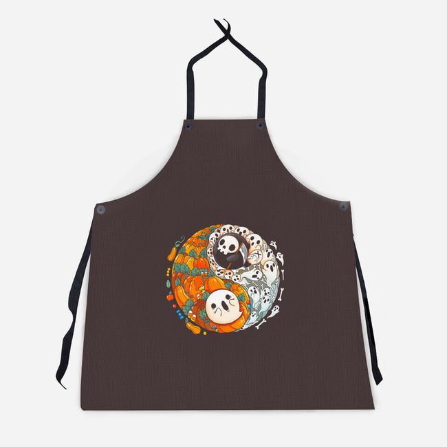 Halloween Duo-unisex kitchen apron-Vallina84