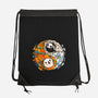 Halloween Duo-none drawstring bag-Vallina84