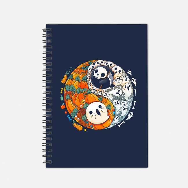 Halloween Duo-none dot grid notebook-Vallina84