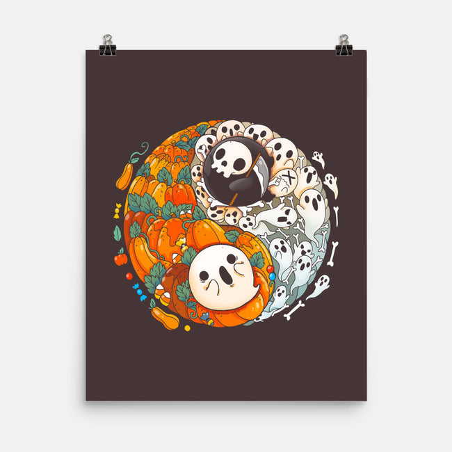 Halloween Duo-none matte poster-Vallina84