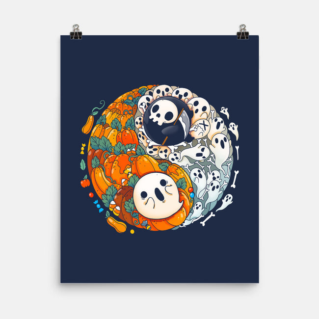 Halloween Duo-none matte poster-Vallina84