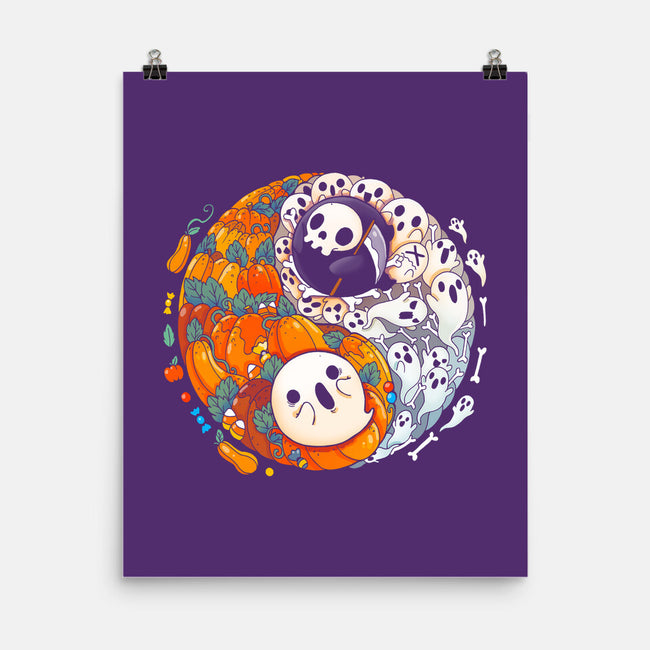 Halloween Duo-none matte poster-Vallina84