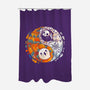 Halloween Duo-none polyester shower curtain-Vallina84