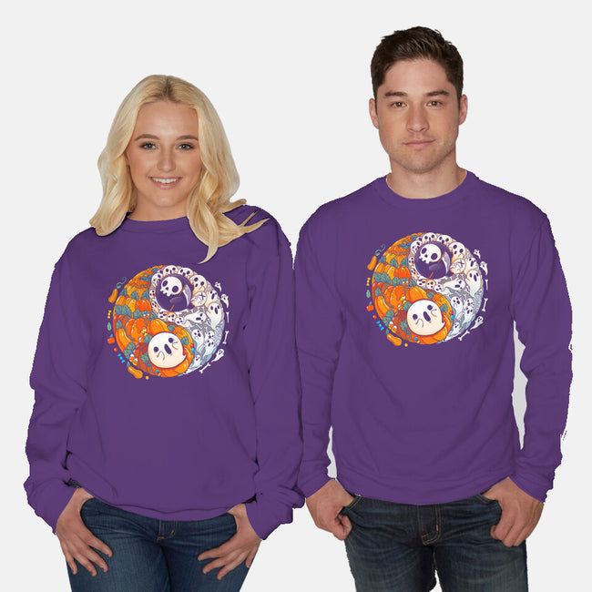 Halloween Duo-unisex crew neck sweatshirt-Vallina84
