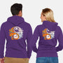 Halloween Duo-unisex zip-up sweatshirt-Vallina84