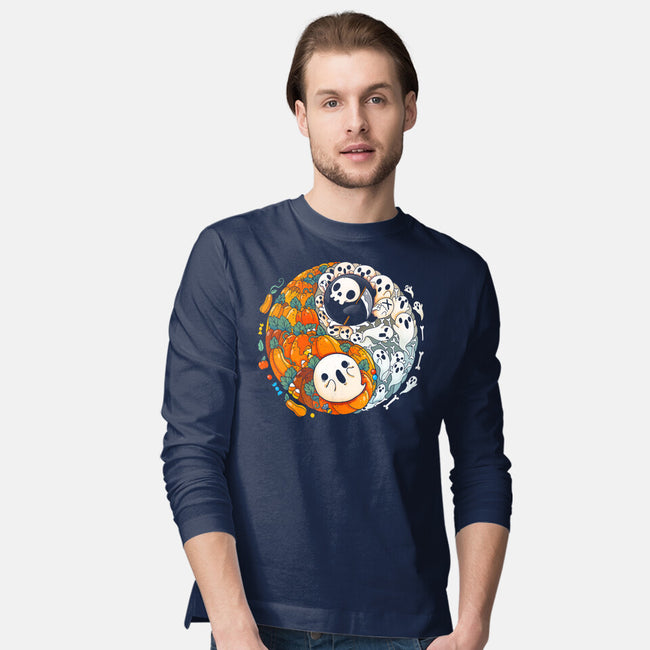 Halloween Duo-mens long sleeved tee-Vallina84