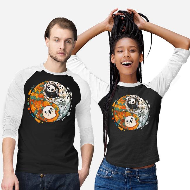 Halloween Duo-unisex baseball tee-Vallina84