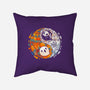 Halloween Duo-none removable cover w insert throw pillow-Vallina84