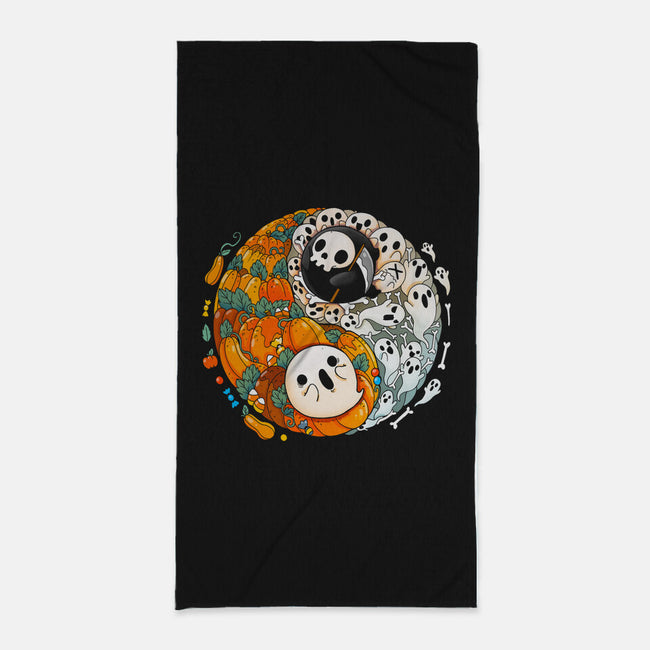 Halloween Duo-none beach towel-Vallina84