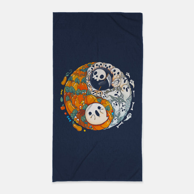 Halloween Duo-none beach towel-Vallina84