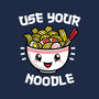 Use Your Noodle-womens fitted tee-krisren28