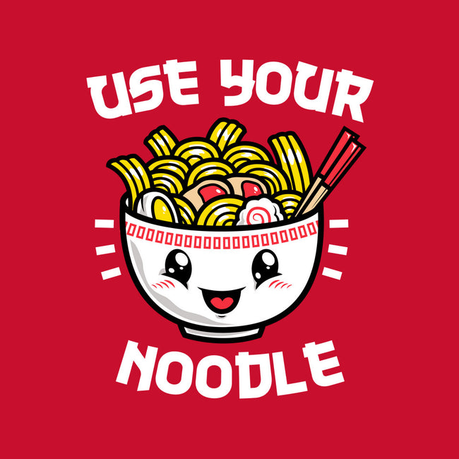 Use Your Noodle-womens fitted tee-krisren28