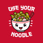 Use Your Noodle-womens basic tee-krisren28
