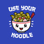 Use Your Noodle-womens v-neck tee-krisren28