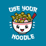Use Your Noodle-womens basic tee-krisren28