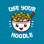 Use Your Noodle-none non-removable cover w insert throw pillow-krisren28