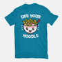 Use Your Noodle-womens fitted tee-krisren28