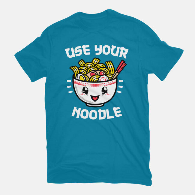 Use Your Noodle-womens basic tee-krisren28