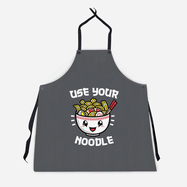 Use Your Noodle-unisex kitchen apron-krisren28