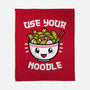 Use Your Noodle-none fleece blanket-krisren28