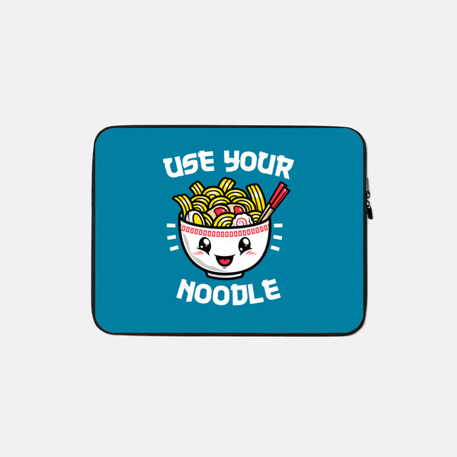 Use Your Noodle-none zippered laptop sleeve-krisren28