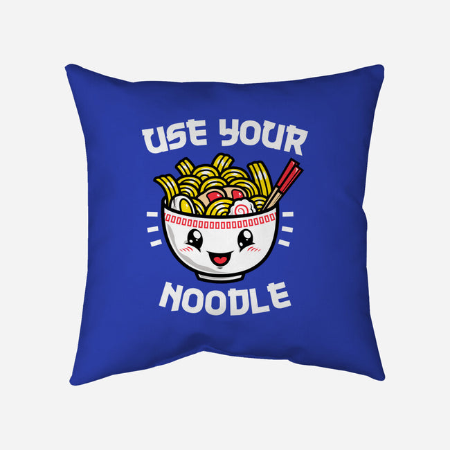 Use Your Noodle-none removable cover w insert throw pillow-krisren28