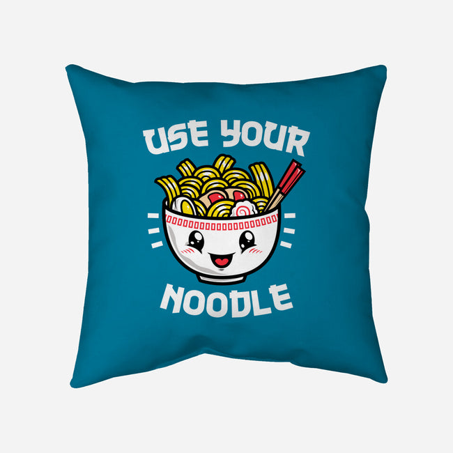 Use Your Noodle-none removable cover w insert throw pillow-krisren28