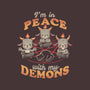 In Peace With My Demons-none memory foam bath mat-eduely