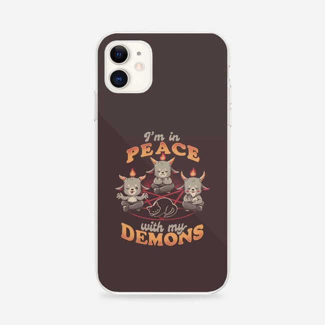 In Peace With My Demons-iphone snap phone case-eduely