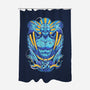 Angemon-none polyester shower curtain-Kabuto Studio