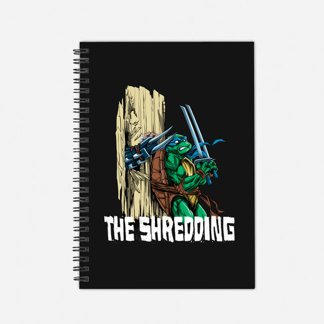 The Shredding-none dot grid notebook-zascanauta