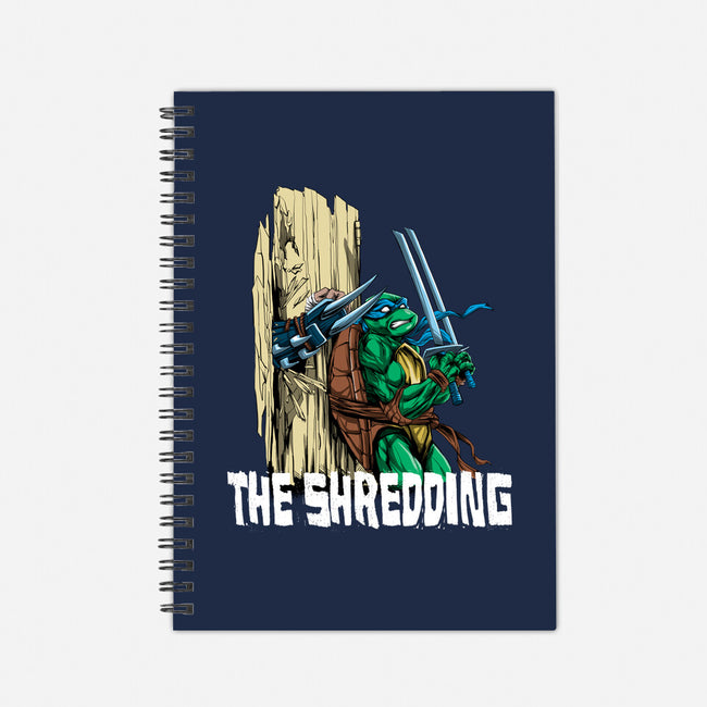 The Shredding-none dot grid notebook-zascanauta