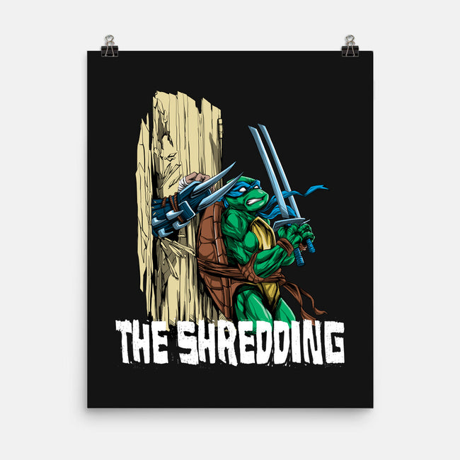 The Shredding-none matte poster-zascanauta