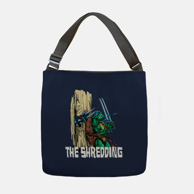 The Shredding-none adjustable tote-zascanauta