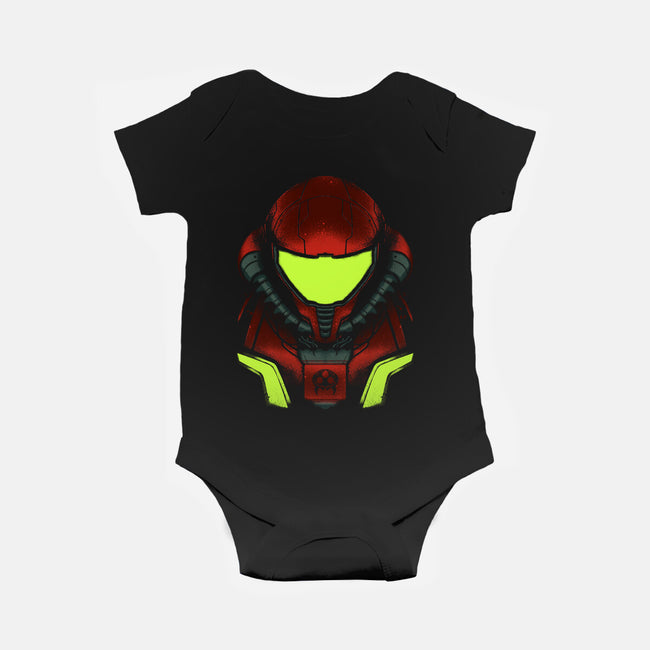 The Space Hunter-baby basic onesie-RamenBoy