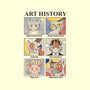 Art History-none removable cover w insert throw pillow-Thiago Correa