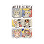 Art History-none removable cover w insert throw pillow-Thiago Correa