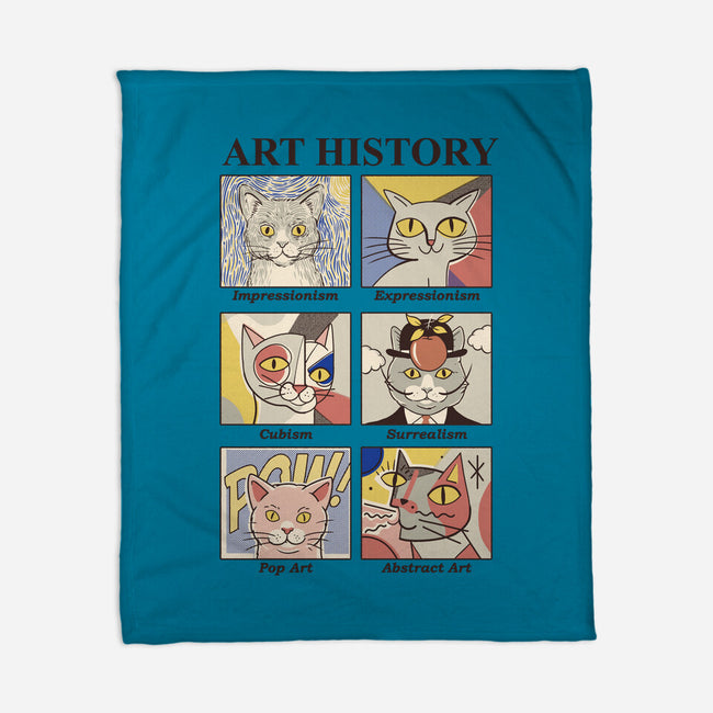 Art History-none fleece blanket-Thiago Correa